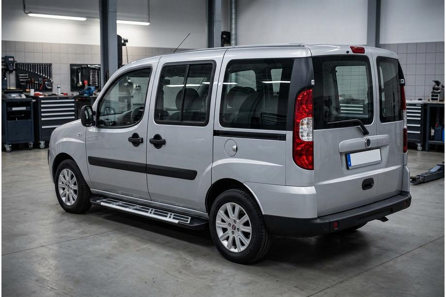 Fiat Doblo I 2005-2010 Seitenschweller Sunrise (2 Stk., Aluminium) Image