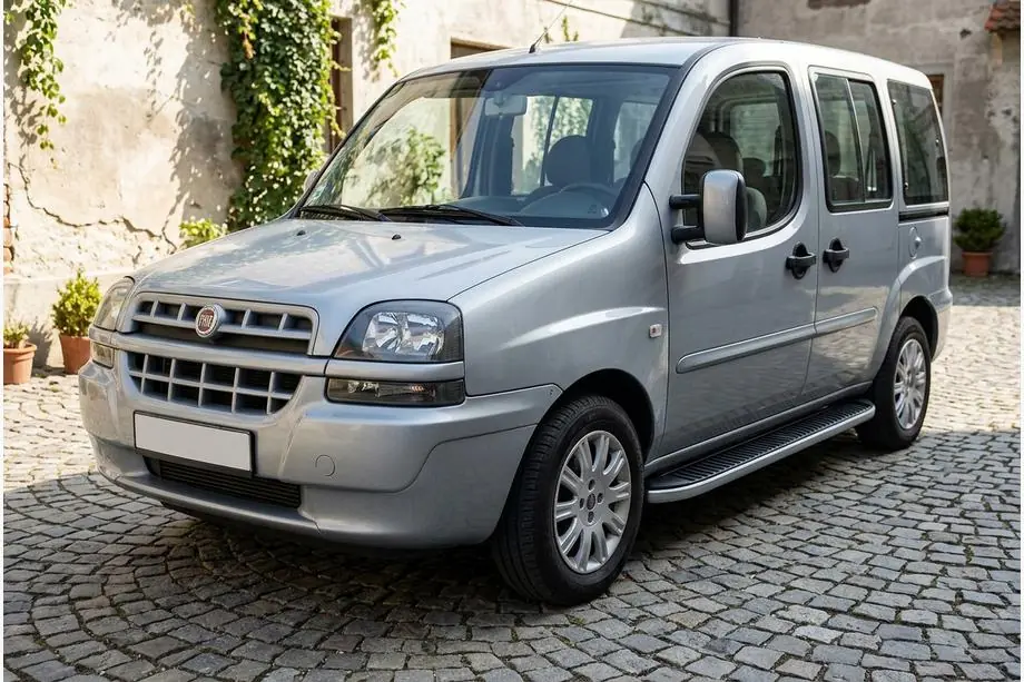 Fiat Doblo I 2005-2010 Seitenschweller Tayga (2 Stk., Aluminium) Image