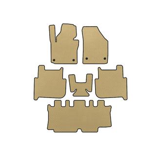 EVA Fußmatten (3 Reihen, 2006-2010, 7-Sitzer, Beige)