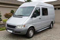 Mercedes Sprinter W901/902/903/904/905 1995–2006 Seitenschweller Line (2 Stk., Aluminium) Foto 1