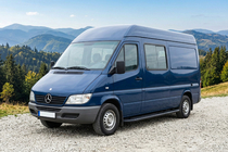Mercedes Sprinter W901/902/903/904/905 1995–2006 Seitenschweller Bosphorus Black (2 Stk., Aluminium) Foto 1