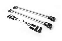 Citroen Berlingo/Multispace 2018- Dachträger (Querträger) für integrierte Reling Wingbar V2 (2 Stk) Schwarz Foto 10