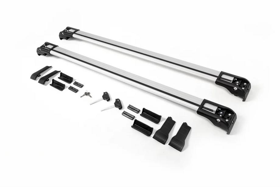 Citroen Berlingo/Multispace 2018- Dachträger (Querträger) für integrierte Reling Wingbar V2 (2 Stk) Grau Foto 10