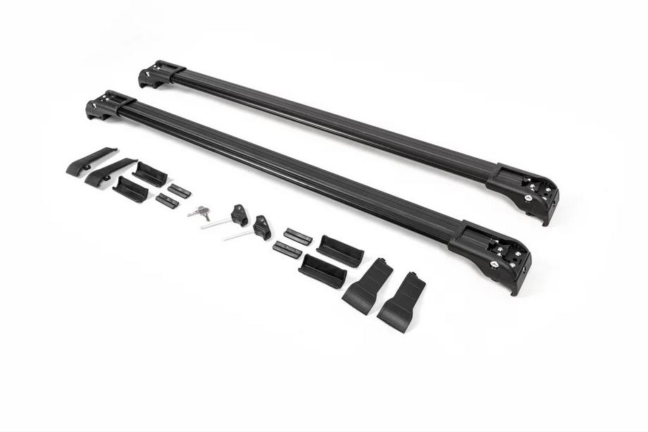Citroen Berlingo/Multispace 2018- Dachträger (Querträger) für integrierte Reling Wingbar V2 (2 Stk) Grau Foto 17
