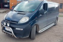 Opel Vivaro 2001–2015 Frontbügel WT003-4 (Edelstahl) Mit Schriftzug Foto 10