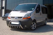 Opel Vivaro 2001–2015 Frontbügel WT003-4 (Edelstahl) Mit Schriftzug Foto 13