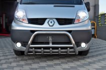 Opel Vivaro 2001–2015 Frontbügel WT003-4 (Edelstahl) Mit Schriftzug Foto 6