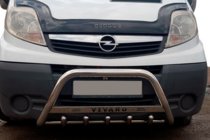 Opel Vivaro 2001–2015 Frontbügel WT003-4 (Edelstahl) Mit Schriftzug Foto 7