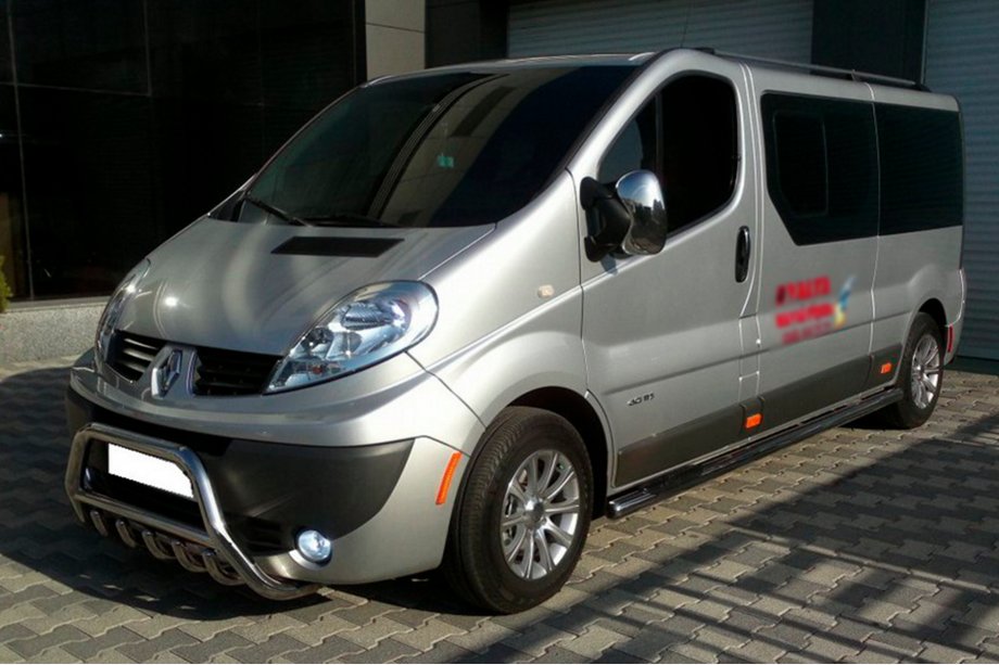 Opel Vivaro 2001–2015 Frontbügel WT003-4 (Edelstahl) Foto 11