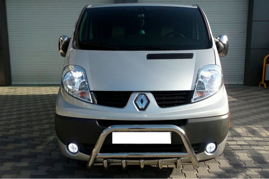 Opel Vivaro 2001–2015 Frontbügel WT003-4 (Edelstahl) Foto 12