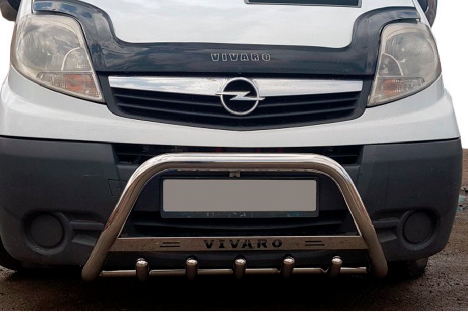 Opel Vivaro 2001–2015 Frontbügel WT003-4 (Edelstahl) Foto 7