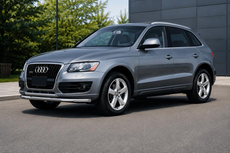 Audi Q5 2008-2017 Frontschutzbügel ST008 (Edelstahl) Image