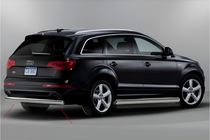 Audi Q7 2005-2015 Heckschutz AK002 (Edelstahl) Foto 1
