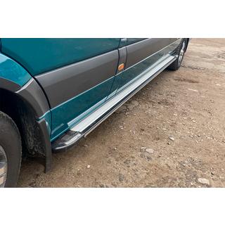 Trittbretter Rainbow (2 Stk., Aluminium) Volkswagen Crafter 2006-2016 Foto 3