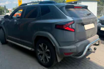 Dacia Duster 2024- Heckschutz AK007 (Edelstahl) Foto 2