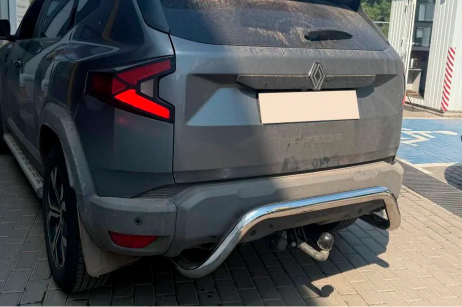 Dacia Duster 2024- Heckschutz AK007 (Edelstahl) Image