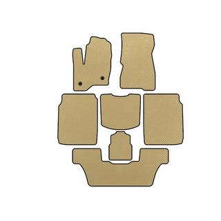 EVA Fußmatten (3 Reihen, 2013-2019, Beige)