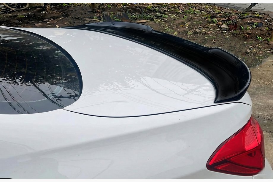 BMW 1 Series E81/E82/E87/E88 2004-2011 PSM-Style Heckspoiler (für E82, Schwarz Glanz) Image