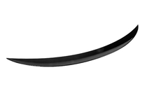 BMW 1 Series E81/E82/E87/E88 2004-2011 Spoiler P-Style (für E82, Schwarz Glanz) Foto 4