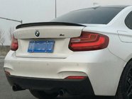 BMW 2 Series F22/F23 2014-2021 Spoiler P-Style (für F22, Schwarz Glanz) Foto 1