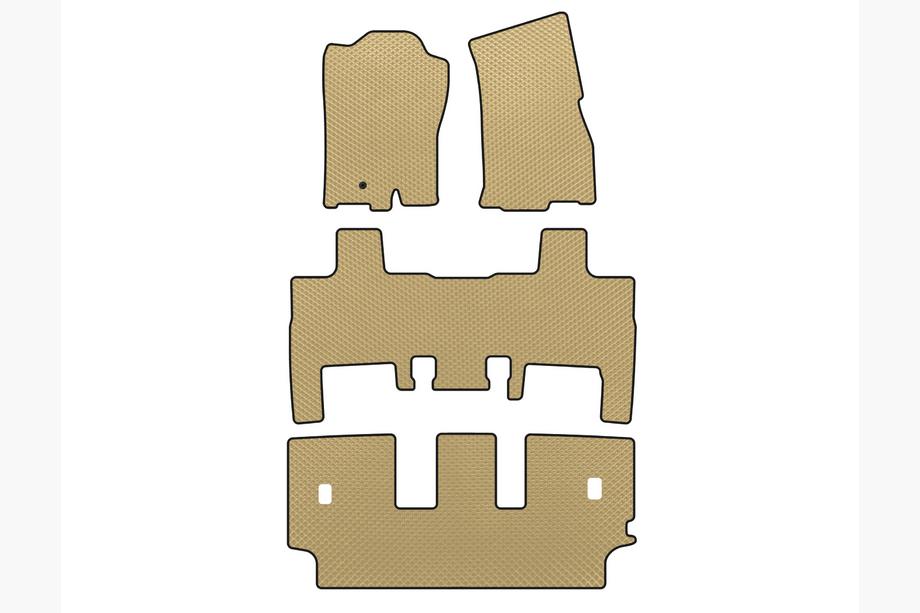 Ford Expedition 2007-2017 EVA Fußmatten (2007-2014, Beige) Image