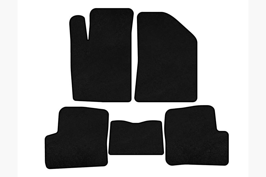 Geely FC 2006-2011 Textil Fußmatten Classic (Schwarz) Image