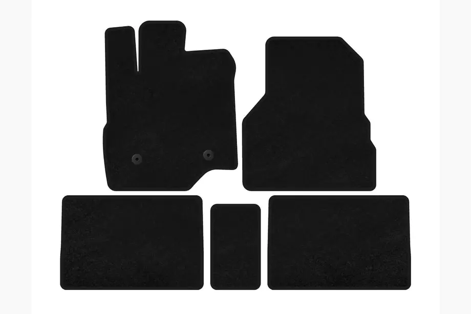 GMC Terrain 2009-2017 Textil Fußmatten Classic (Schwarz) Image