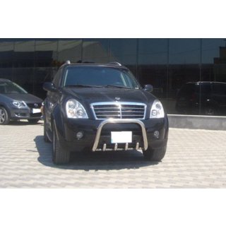 Frontbügel QT006 (Edelstahl) SsangYong Rexton I 2001-2017 Foto 2