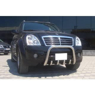 Frontbügel QT006 (Edelstahl) SsangYong Rexton I 2001-2017 Foto 3