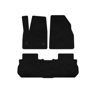 Textil Fußmatten Deluxe (2 Reihen, 2017-2019, Schwarz) Foto 1