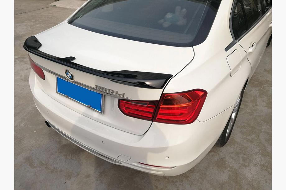 BMW 3 Series F30/F31 2012-2019 Heckspoiler X-Style (für F30/F80, Schwarz Glanz) Foto 1