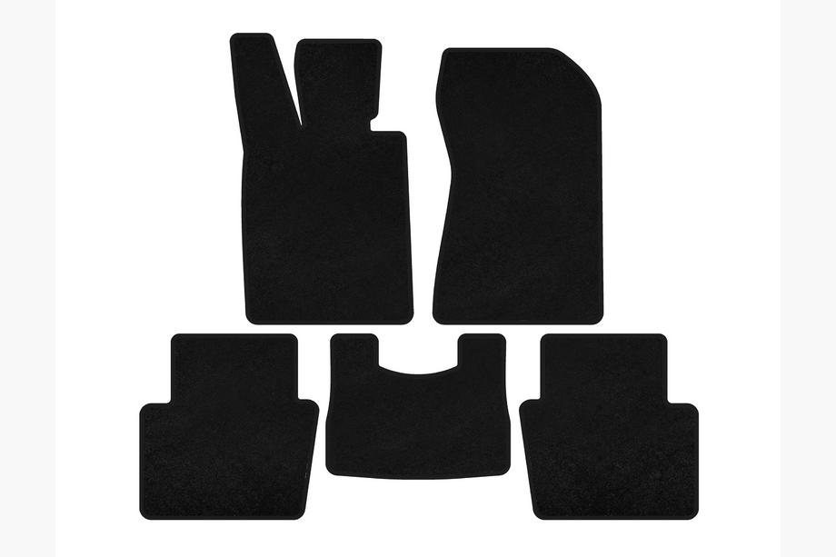 Honda Legend 2004-2012 Textil Fußmatten Classic (Schwarz) Image
