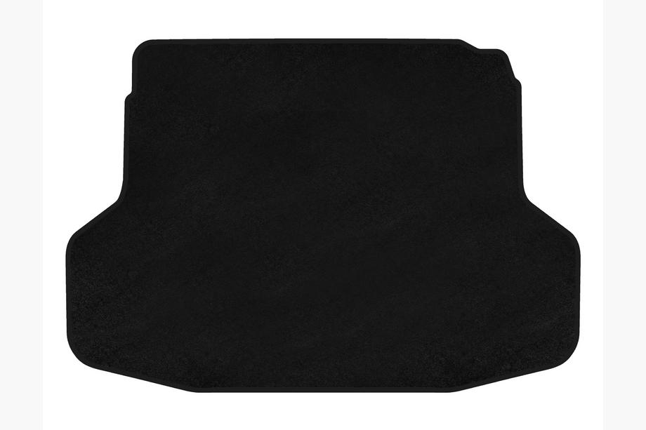 Honda Civic Sedan VII 2001-2006 Premium Kofferraummatte Textil (Coupé, Schwarz) Foto 1
