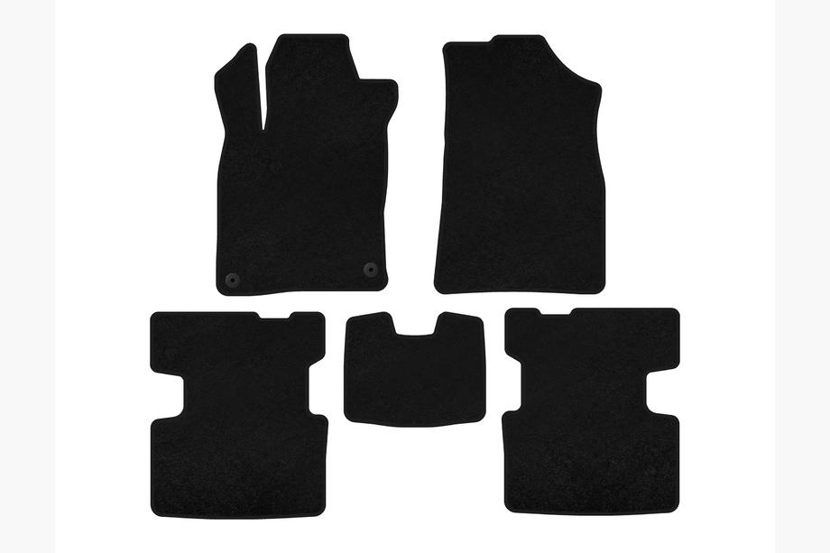 Honda Insight III 2018-2022 Textil Fußmatten Classic (Schwarz) Image