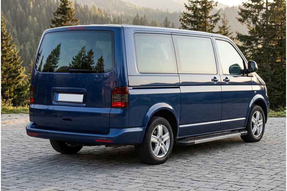 Volkswagen T5 Multivan 2003–2010 Seitenschweller RedLine V1 (2 Stk., Aluminium) Kurzer Radstand Image