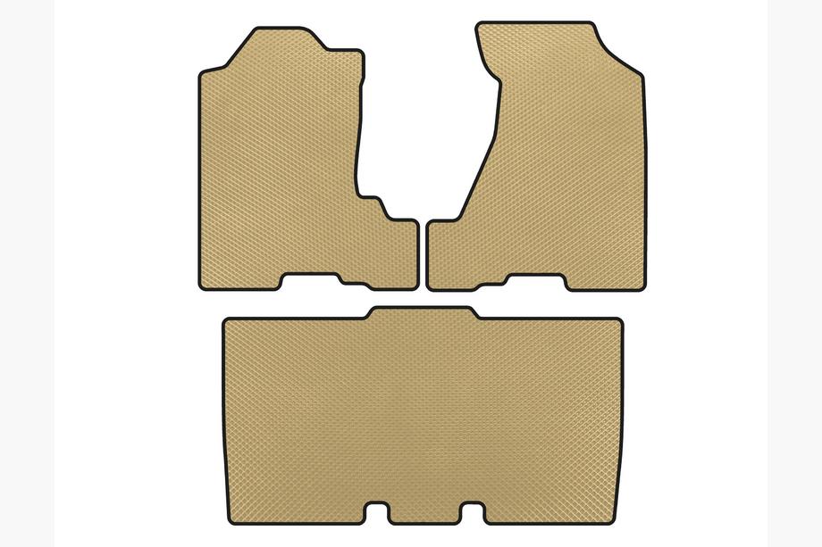 Honda Element 2003-2011 EVA Fußmatten (Beige) Image