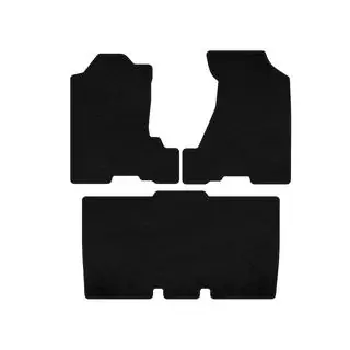 Textil Fußmatten Deluxe (Schwarz) Foto 1