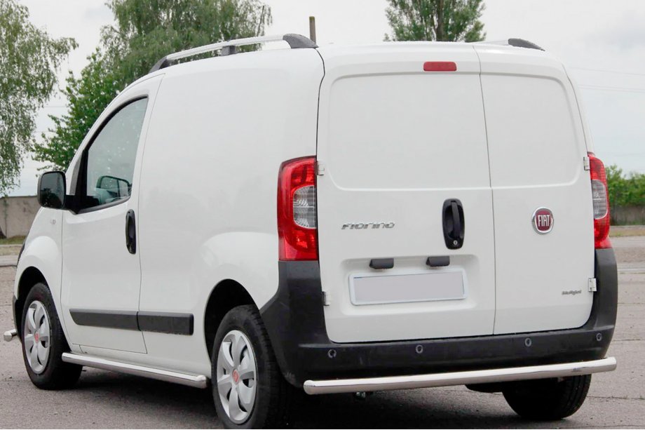 Fiat Fiorino/Qubo 2008-2024 Heckschutz Edelstahl Image