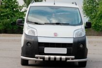 Fiat Fiorino/Qubo 2008-2024 Frontschutzbügel Shark Edelstahl Foto 1