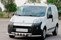 Fiat Fiorino/Qubo 2008-2024 Frontschutzbügel Shark Edelstahl Foto 3