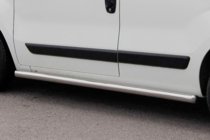 Fiat Fiorino/Qubo 2008-2024 Seitliche Rohre Ø60 (2 Stk., Edelstahl) Foto 3