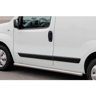 Seitliche Rohre Ø60 (2 Stk., Edelstahl) Peugeot Bipper 2008-2017 Foto 2