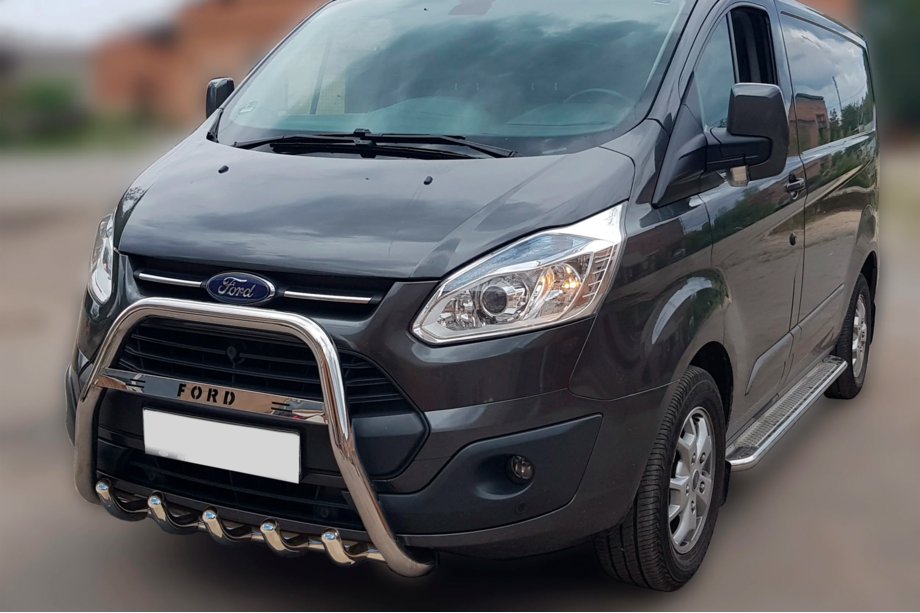 Ford Custom 2013-2022 Frontbügel WT006 F1-56 (Edelstahl) Image