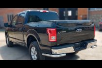 Ford F-150 2014-2021 Hintere Eckschutzrohre AK003 (2 Stk., Edelstahl) Foto 1