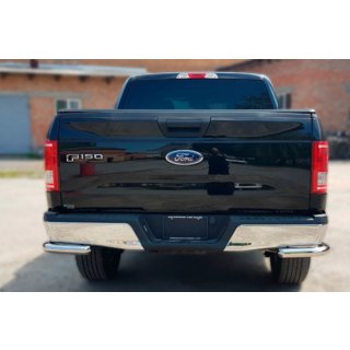 Hintere Eckschutzrohre AK003 (2 Stk., Edelstahl) Ford F-150 2014-2021 Foto 2