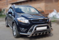 Ford Kuga 2008-2013 Frontschutzbügel WT003-Exclusive (Edelstahl) Foto 2