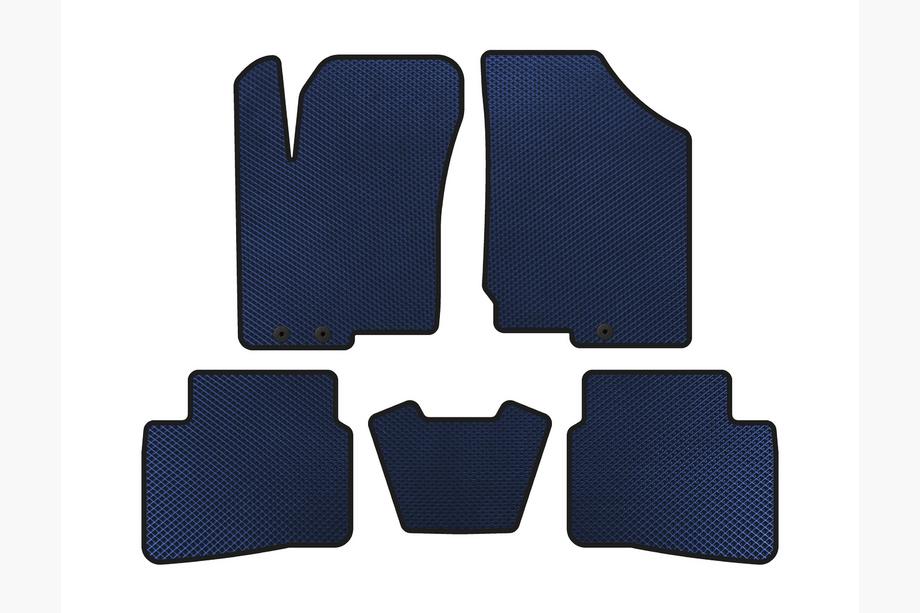 Kia Forte 2008–2024 EVA Fußmatten (2008-2012, Blau) Image