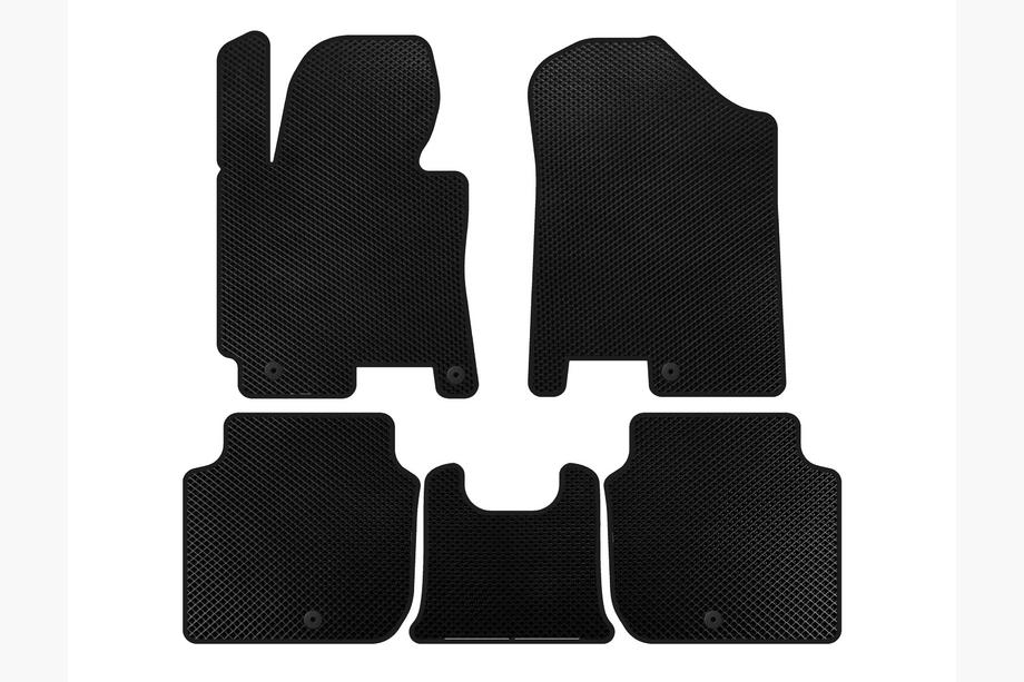 Kia Forte 2008–2024 EVA Fußmatten (2012-2016, Schwarz) Image