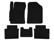 Kia Forte 2008–2024 Textil Fußmatten Premium (2018-2021, Schwarz) Foto 1
