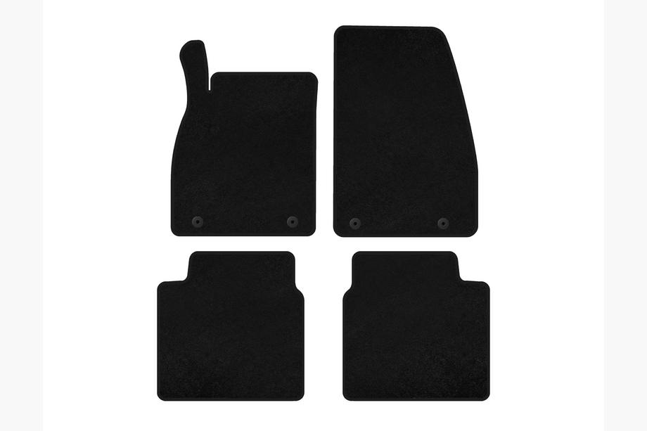 Saab 9-5 2010-2012 Textil Fußmatten Deluxe (Schwarz) Image